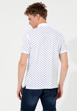 Erkek Beyaz Polo Yaka Tişört - 50249168007