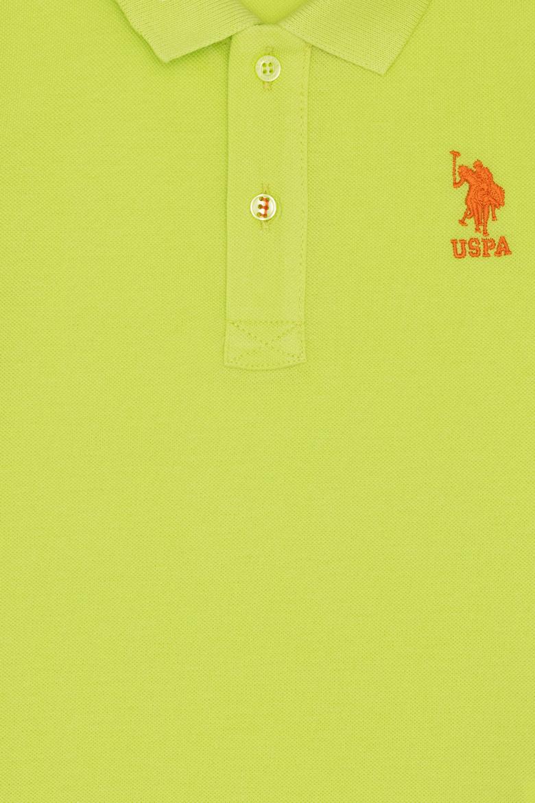 Erkek Çocuk Fıstık Yeşili Polo Yaka Tişört - 50249283132