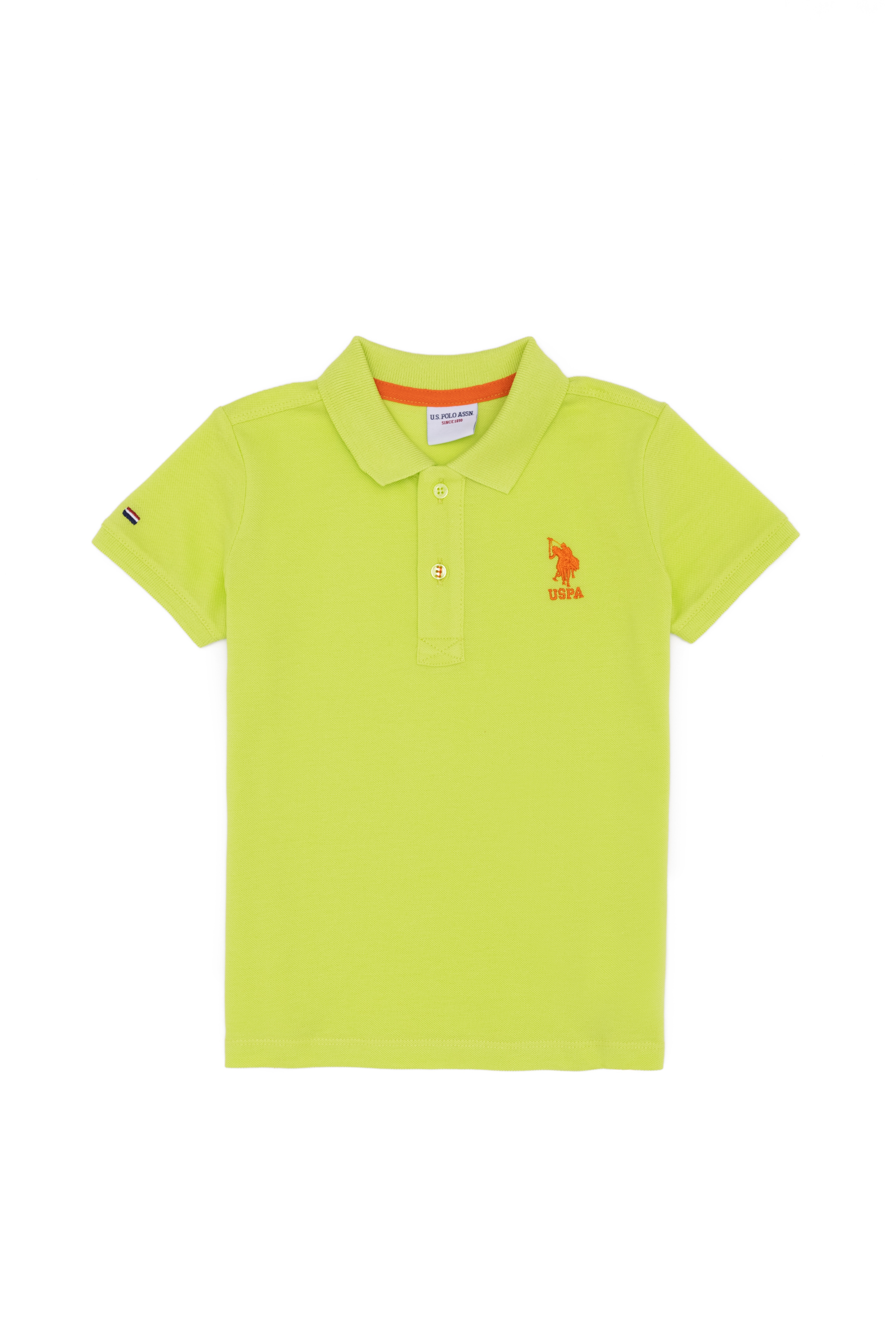 Erkek Çocuk Fıstık Yeşili Polo Yaka Tişört
