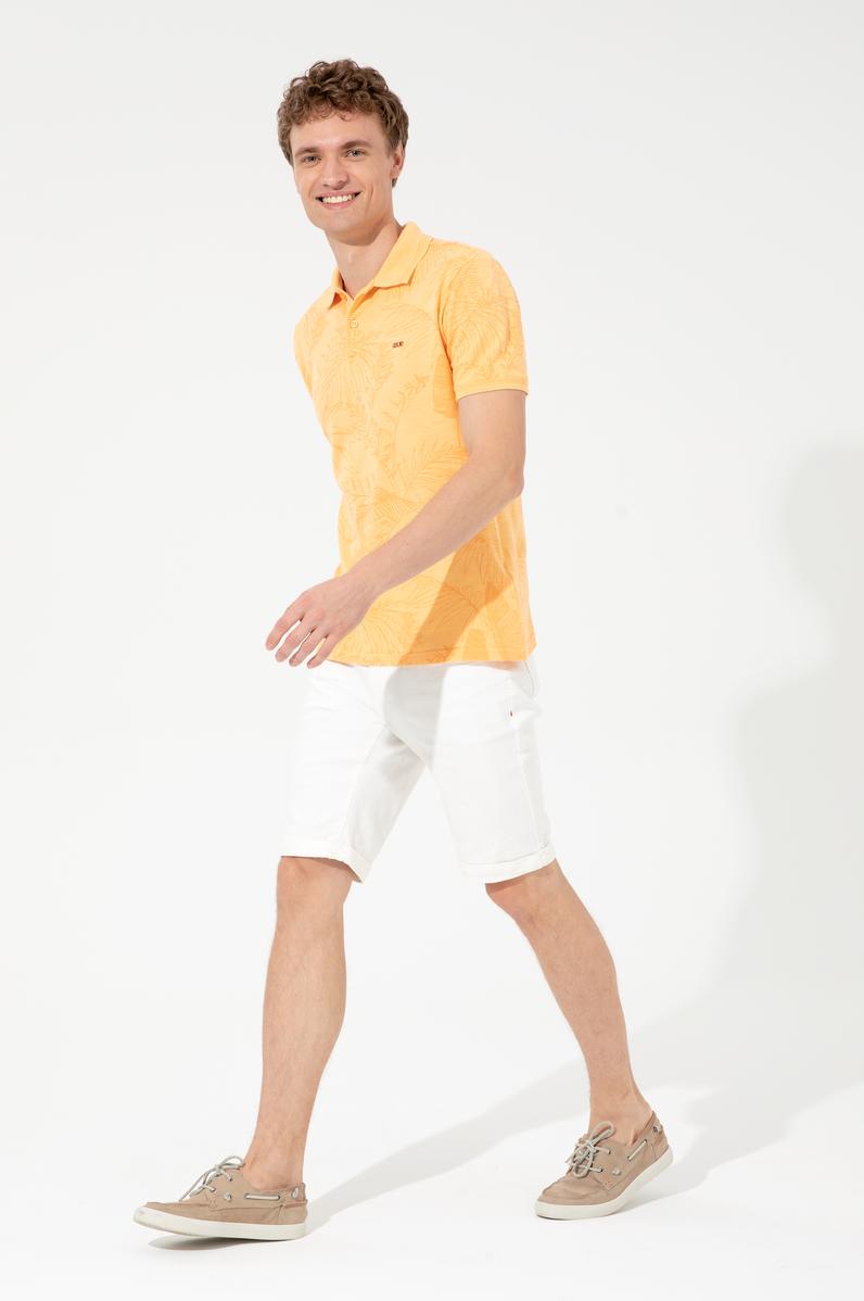 Erkek Kavun Polo Yaka Tişört