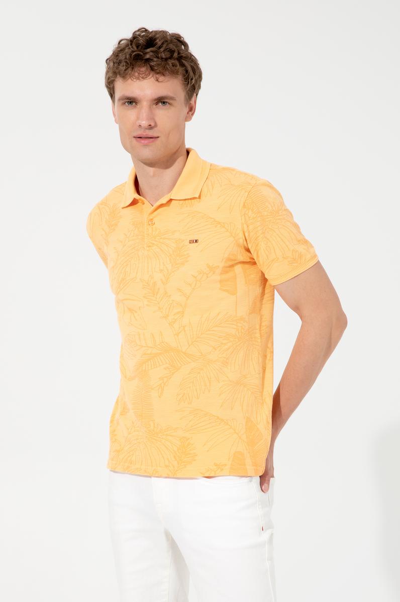 Erkek Kavun Polo Yaka Tişört