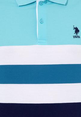 Erkek Turkuaz Polo Yaka Tişört - 50247785010