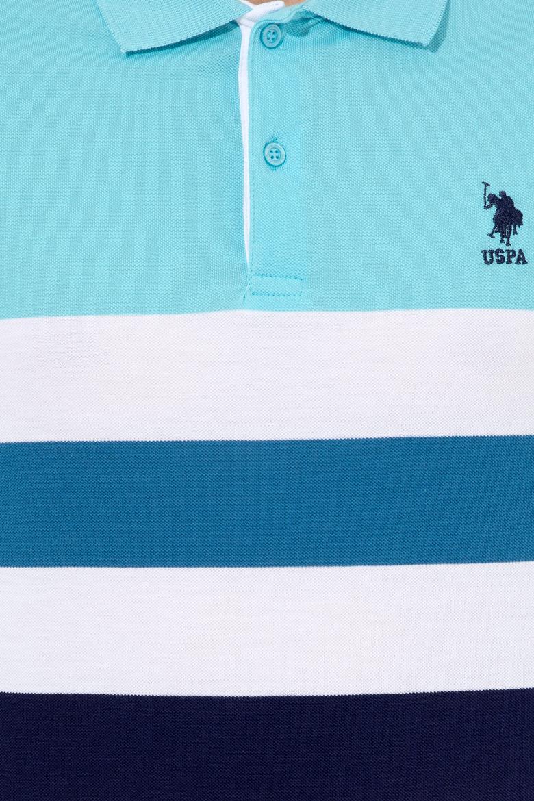 Erkek Turkuaz Polo Yaka Tişört - 50247785010