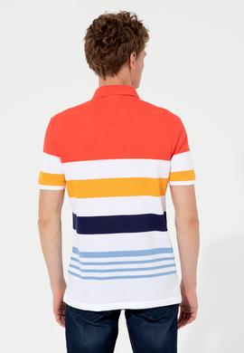 Erkek Kırmızı Polo Yaka Tişört - 50247785019