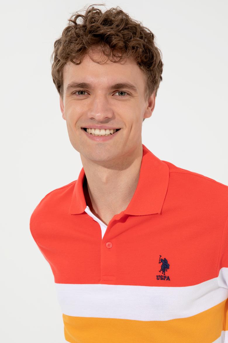 Erkek Kırmızı Polo Yaka Tişört - 50247785019