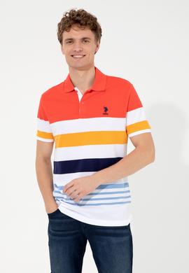 Erkek Kırmızı Polo Yaka Tişört - 50247785019