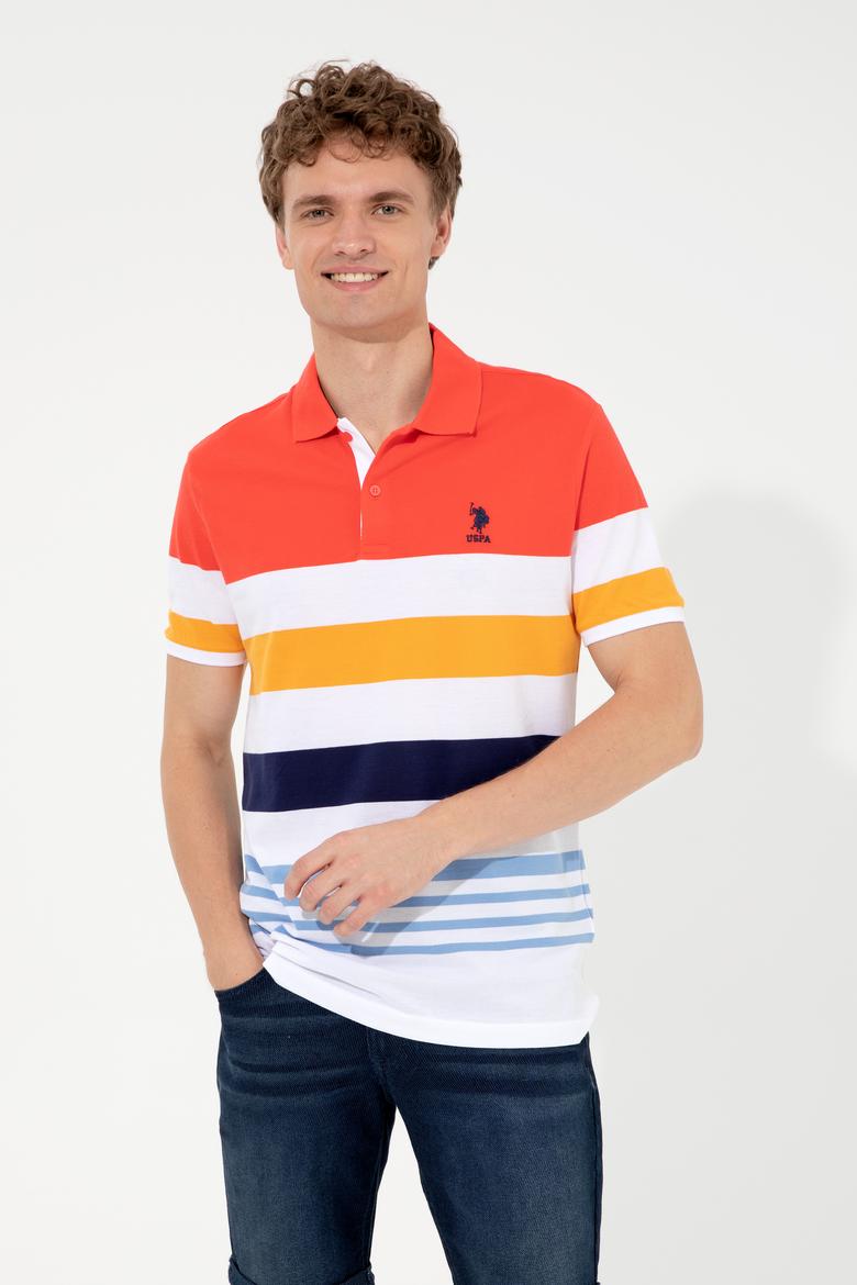 Erkek Kırmızı Polo Yaka Tişört - 50247785019