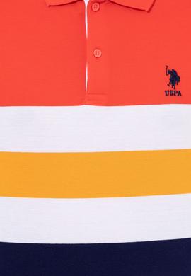 Erkek Kırmızı Polo Yaka Tişört - 50247785019