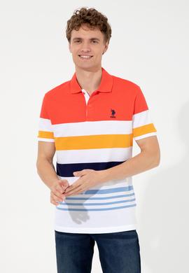 Erkek Kırmızı Polo Yaka Tişört - 50247785019