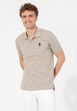 Erkek Haki Polo Yaka Tişört - 50249159018