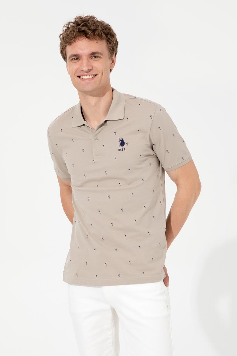 Erkek Haki Polo Yaka Tişört - 50249159018