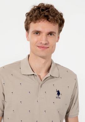 Erkek Haki Polo Yaka Tişört - 50249159018