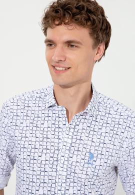 Erkek Lacivert Uzun Kollu Gömlek - 50246580009