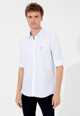 Erkek Mavi Gömlek Uzunkol - 50246580008