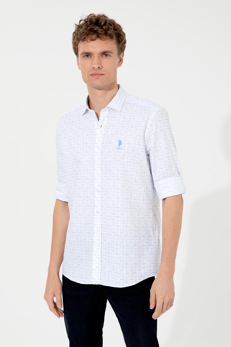 Erkek Mavi Gömlek Uzunkol - 50246580008