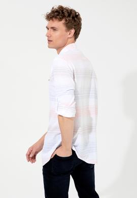 Erkek Somon Uzun Kollu Gömlek - 50246789023
