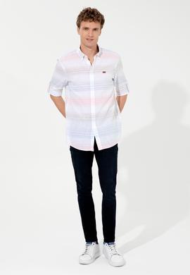 Erkek Somon Uzun Kollu Gömlek - 50246789023