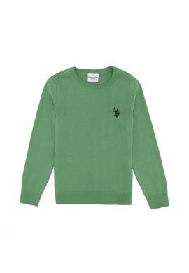 Erkek Çocuk Mint Bisiklet Yaka Triko Kazak - 50257692058