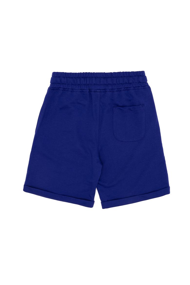 Çocuk Mavi Örme Şort - 50248433027