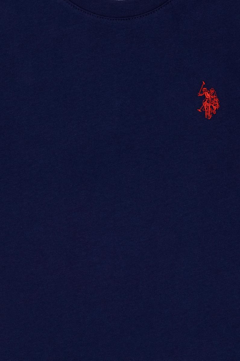 Çocuk Lacivert Bisiklet Yaka Tişört