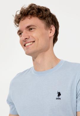 Erkek Açık Mavi Triko Kazak - 50254498060