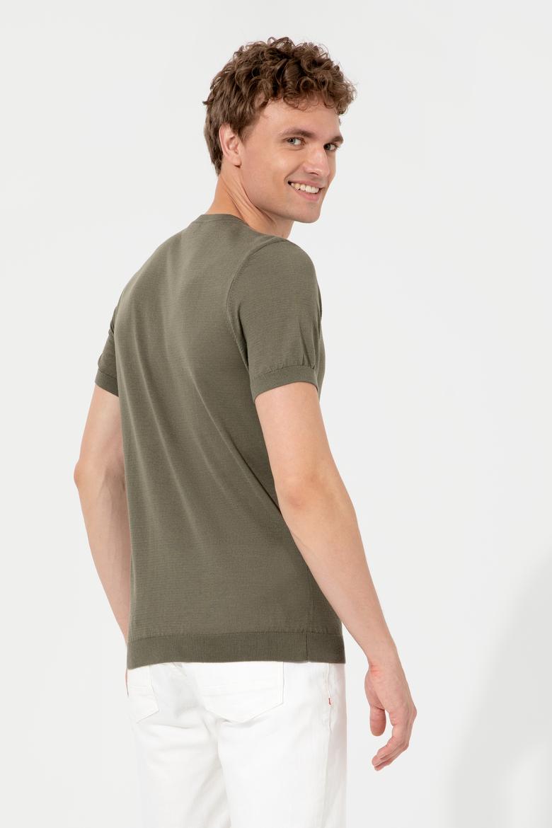 Erkek Haki Kazak - 50254498006