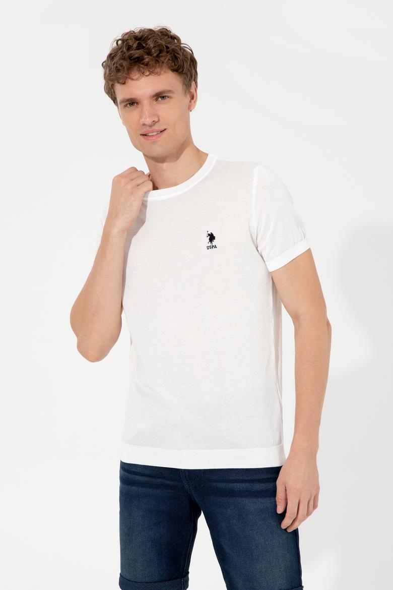 Erkek Ekru Triko Kazak - 50254498026