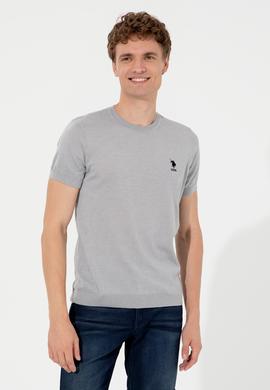 Erkek Açık Gri Kazak - 50254498017