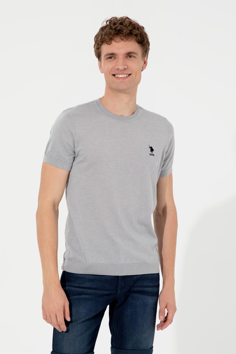 Erkek Açık Gri Kazak - 50254498017