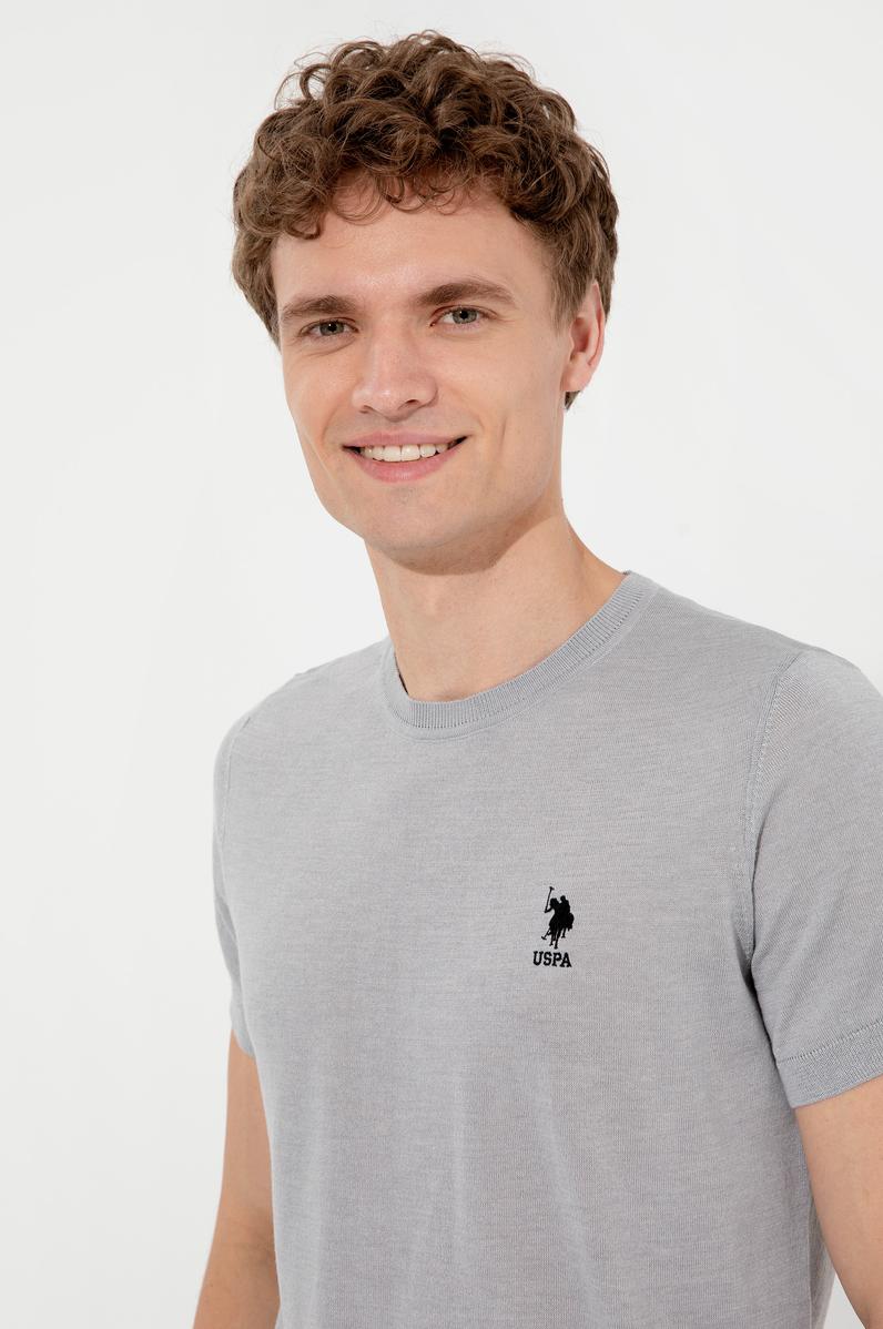 Erkek Açık Gri Kazak