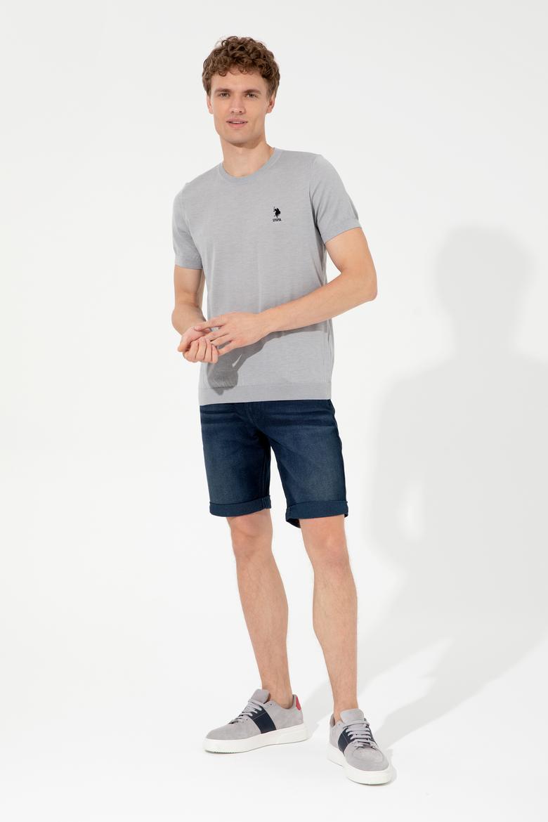 Erkek Açık Gri Kazak - 50254498017