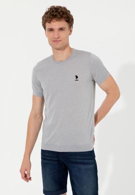 Erkek Açık Gri Kazak - 50254498017