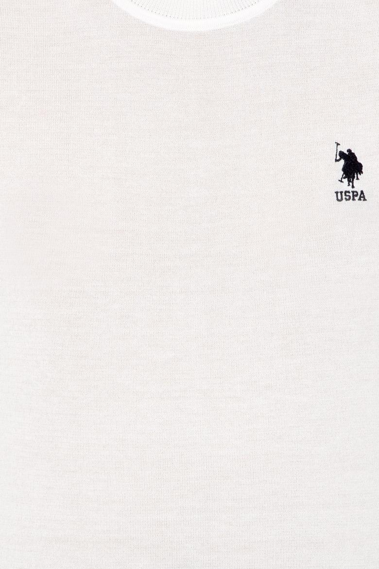 Erkek Ekru Triko Kazak - 50254498026