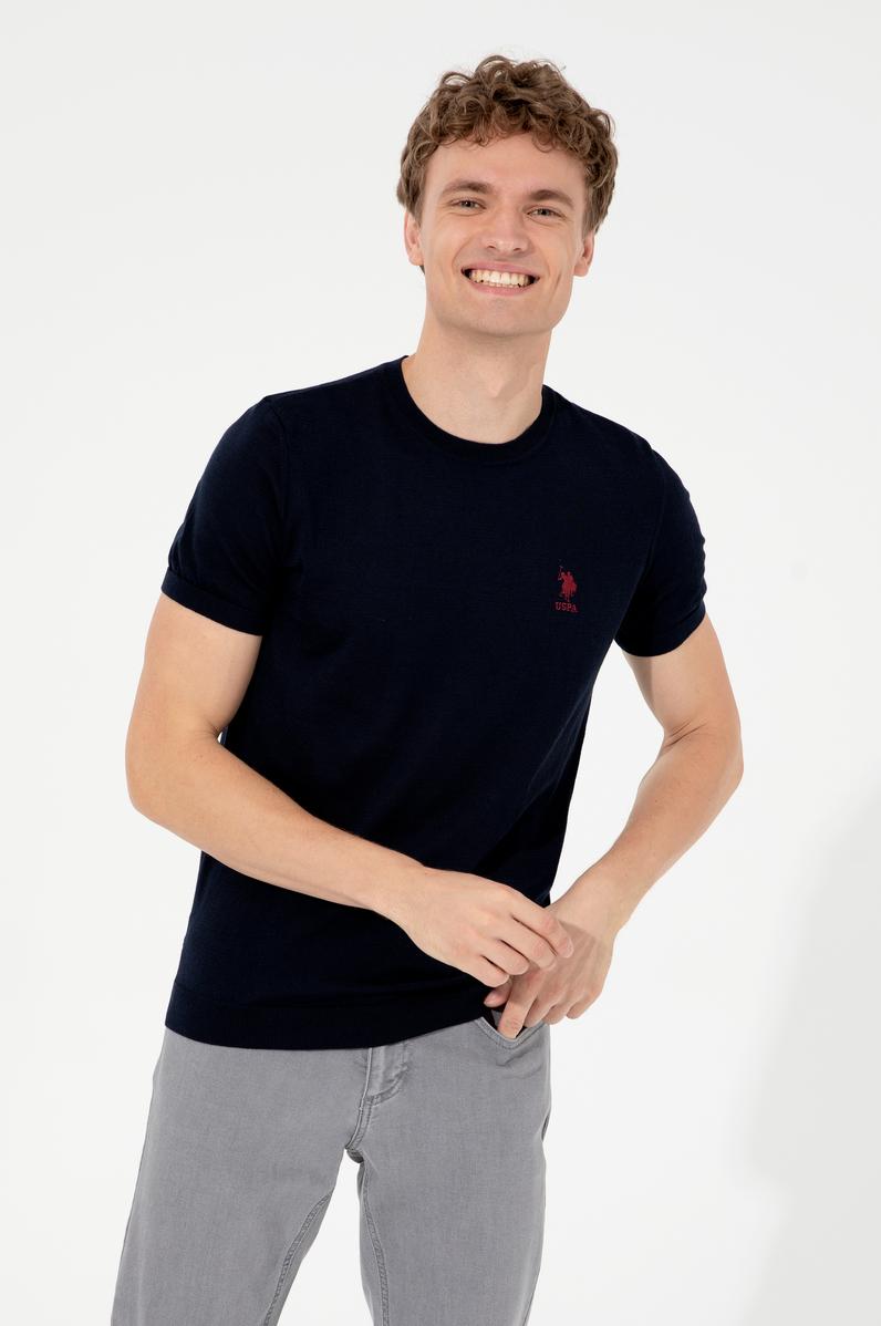 Erkek Lacivert Kazak