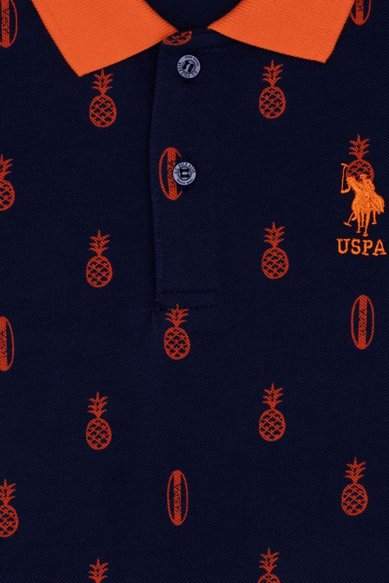 Erkek Çocuk Lacivert Polo Yaka Tişört - 50248932028