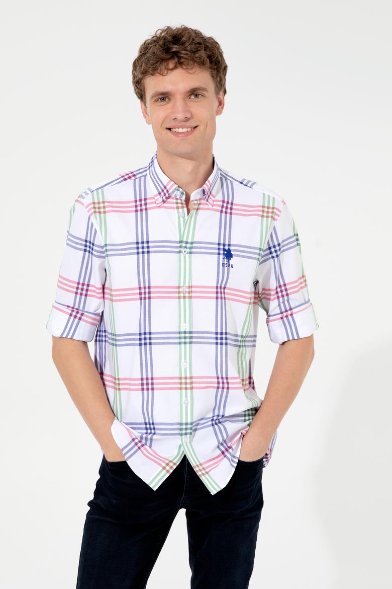 Erkek Yeşil Uzun Kollu Gömlek - 50249532007