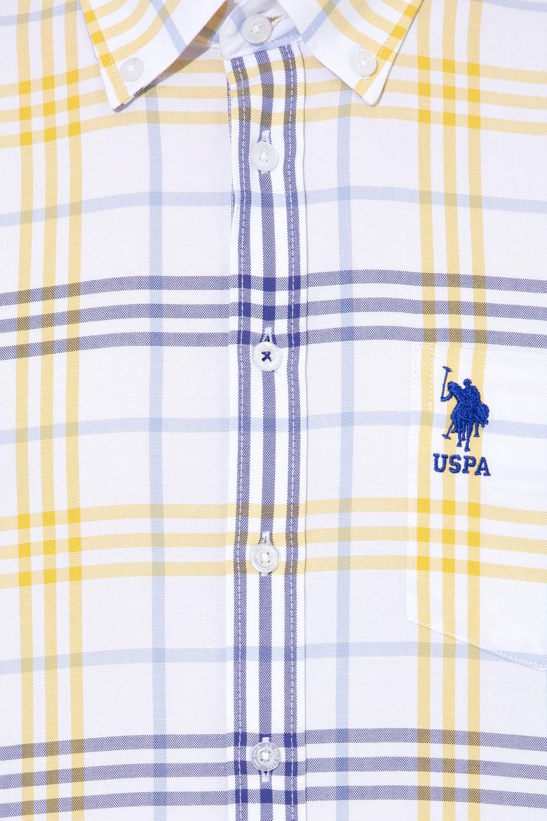 Erkek Safran Kısa Kollu Gömlek - 50247510016