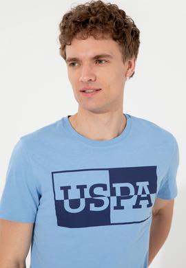 Erkek Koyu Mavi Bisiklet Yaka Tişört - 50247339153