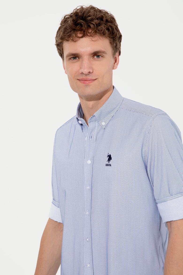 Erkek Lacivert Uzun Kollu Gömlek - 50247745016