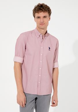 Erkek Kırmızı Uzun Kollu Gömlek - 50247745007