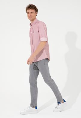 Erkek Kırmızı Uzun Kollu Gömlek - 50247745007