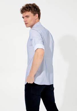 Erkek Lacivert Uzun Kollu Gömlek - 50247745016