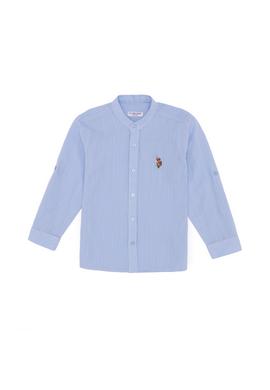 Erkek Çocuk Açık Mavi Gömlek Uzunkol - 50254434019