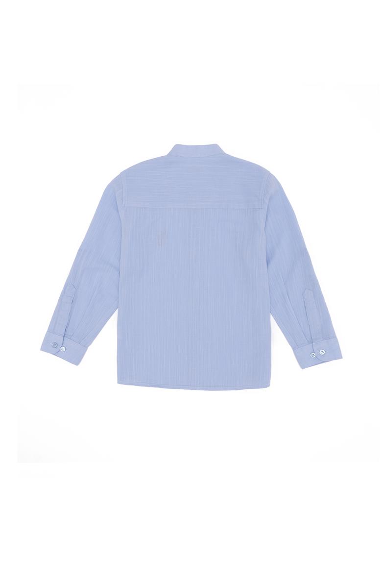Erkek Çocuk Açık Mavi Gömlek Uzunkol - 50254434019