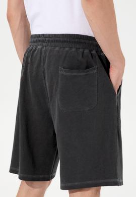 Erkek Antrasit Örme Şort - 50246582011