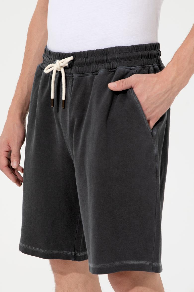 Erkek Antrasit Örme Şort - 50246582011