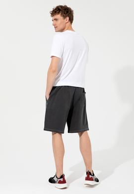 Erkek Antrasit Örme Şort - 50246582011