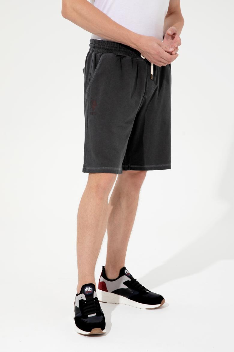 Erkek Antrasit Örme Şort - 50246582011