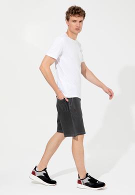 Erkek Antrasit Örme Şort - 50246582011