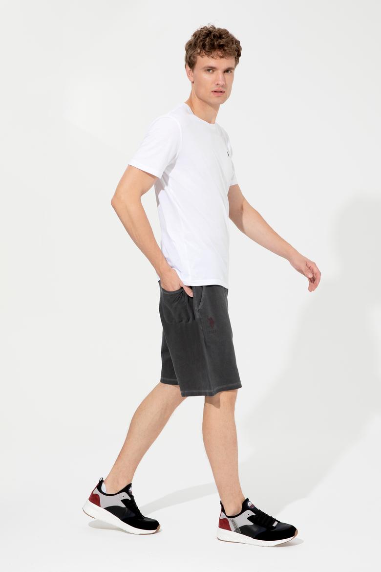 Erkek Antrasit Örme Şort - 50246582011